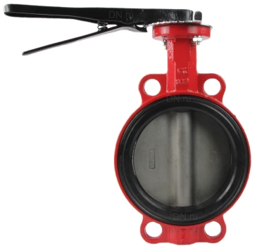 Затвор дисковый поворотный ABRA Ду300 Ру16 BUV-VF866D, межфланцевый, корпус - чугун, диск - нержавеющая сталь, рукоятка, EPDM в Красноярске