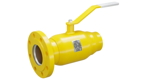 Кран шаровый LD КШЦК Gas 150016.П/П.02. (фланец/приварка) стальной ст.20 Ду150 Ру16 МПа в Красноярске