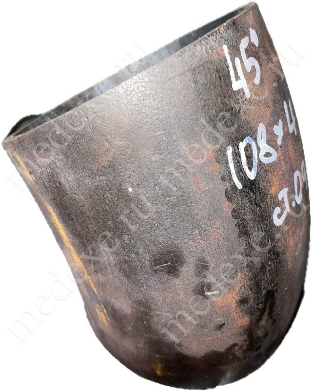 Отвод 45-108х4 ст.09г2с 45 град. 2 исп. ГОСТ 17375-2001 МС01 в Красноярске