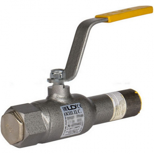 Кран шаровый LD КШЦС Gas 020.040.П/П.02. стальной ст.20 Ду20 Ру4,0МПа в Красноярске